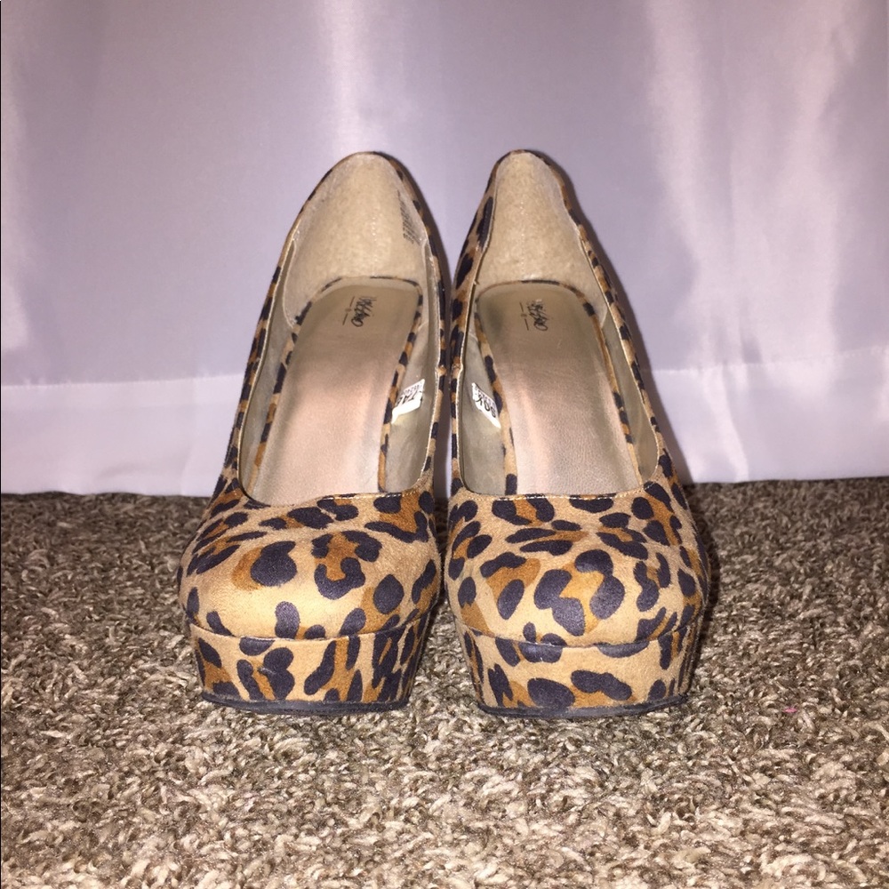 Mossimo Cheetah Heels